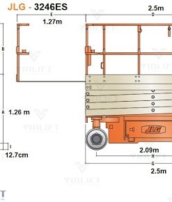 Alternative view of xe nâng người JLG1932E2
