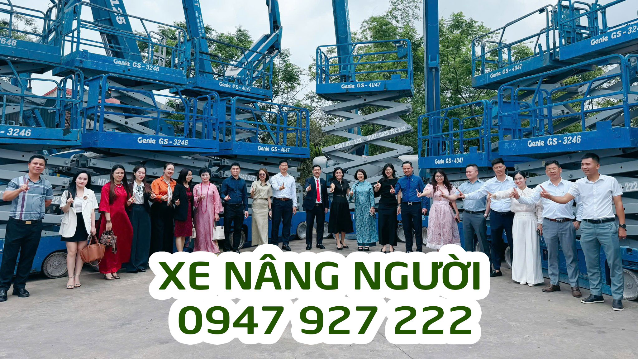 Cho Thuê Xe Nâng Người Tại Bắc Ninh Lh: 0947 927 222
