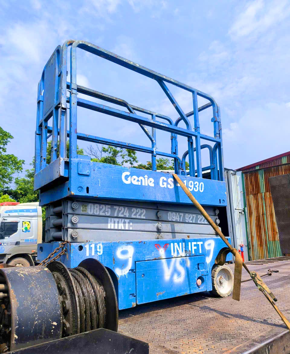 Dịch Vụ Thuê Xe Nâng Cắt Kéo Chỉ Từ 600k/ngày Xe Nâng Người 8m 10m 12m 14m