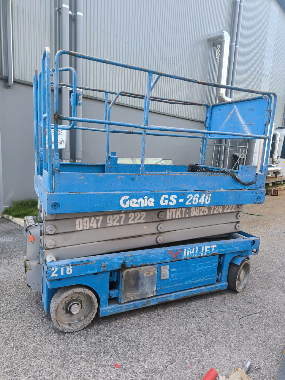 Dịch Vụ Thuê Xe Nâng Cắt Kéo Chỉ Từ 600k/ngày Xe Nâng Người 8m 10m 12m 14m