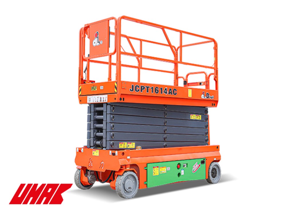 16m Dingli JCPT 1614AC Scissor Lift for rent