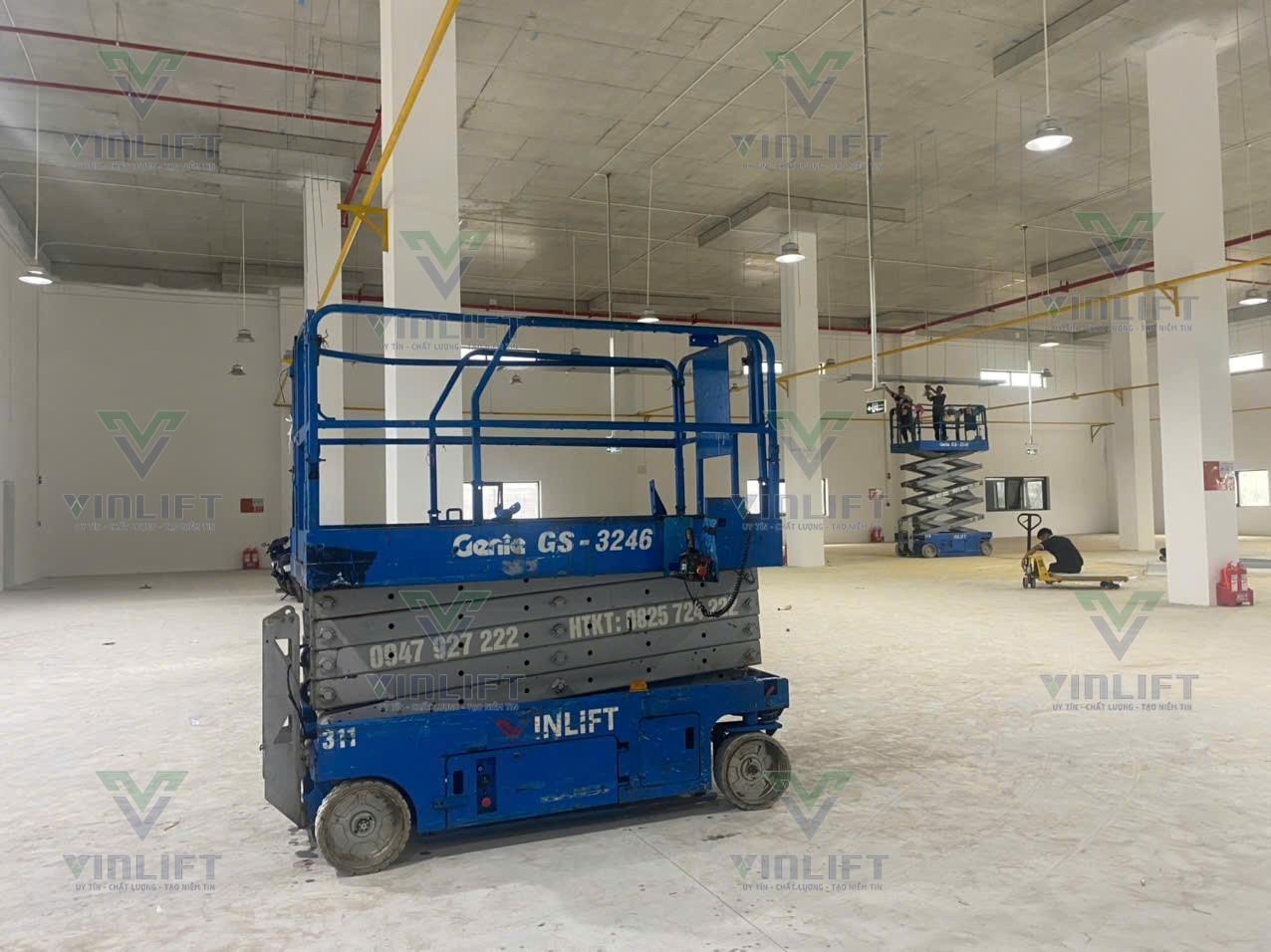 Cho Thuê Xe Nâng Người Cắt Kéo Gs 3246 – 12m