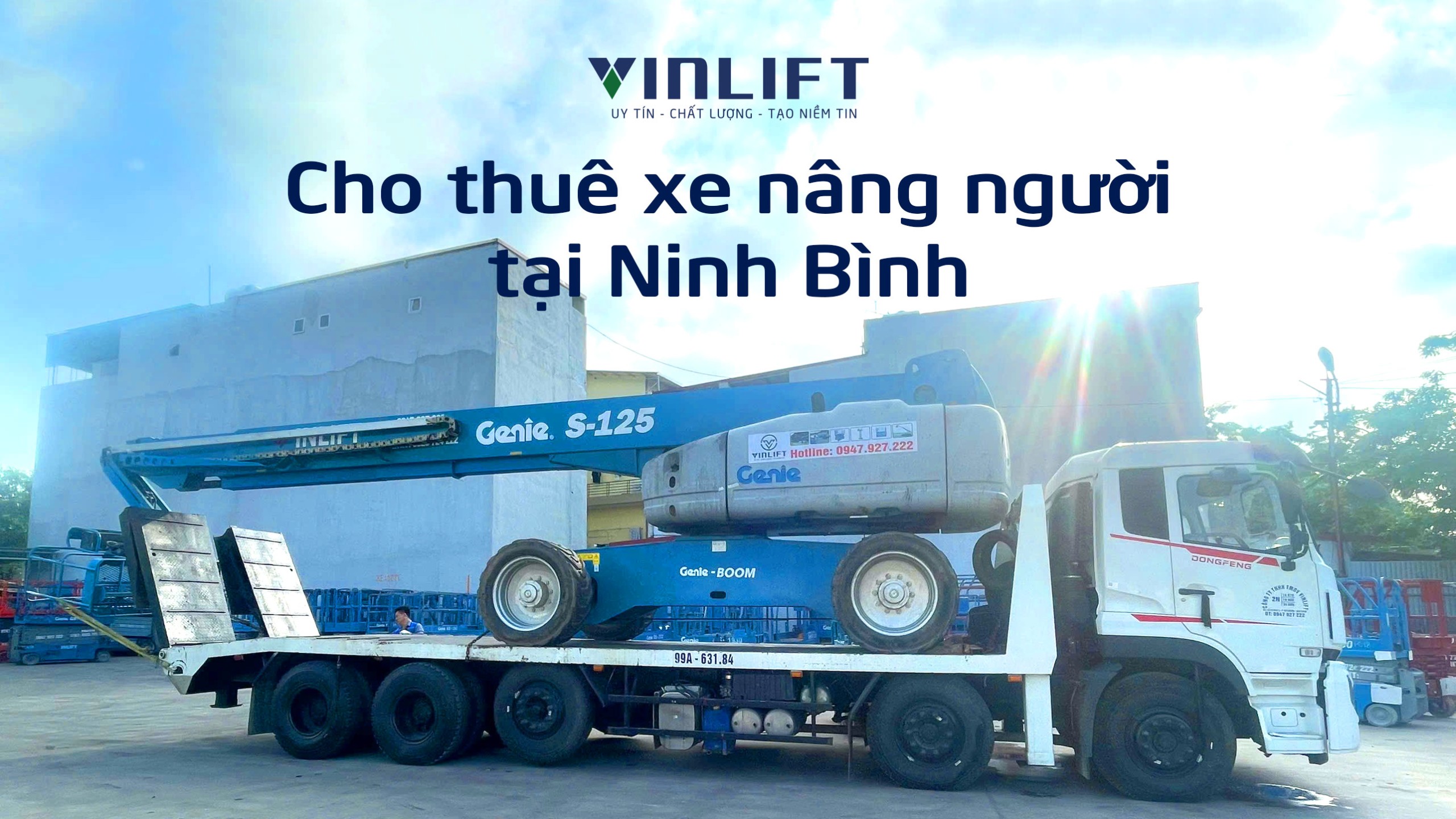 Dịch Vụ Cho Thuê Xe Nâng Người Tại Ninh Bình