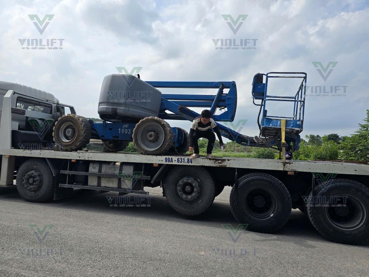 Cho Thuê Xe Nâng Người Z Boom Genie Z60/34 20m