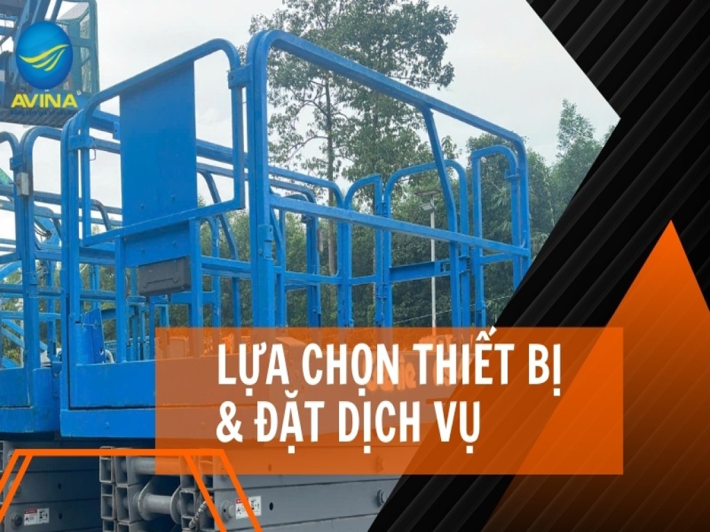 Bán và cho thuê xe nâng người tại Hải Phòng