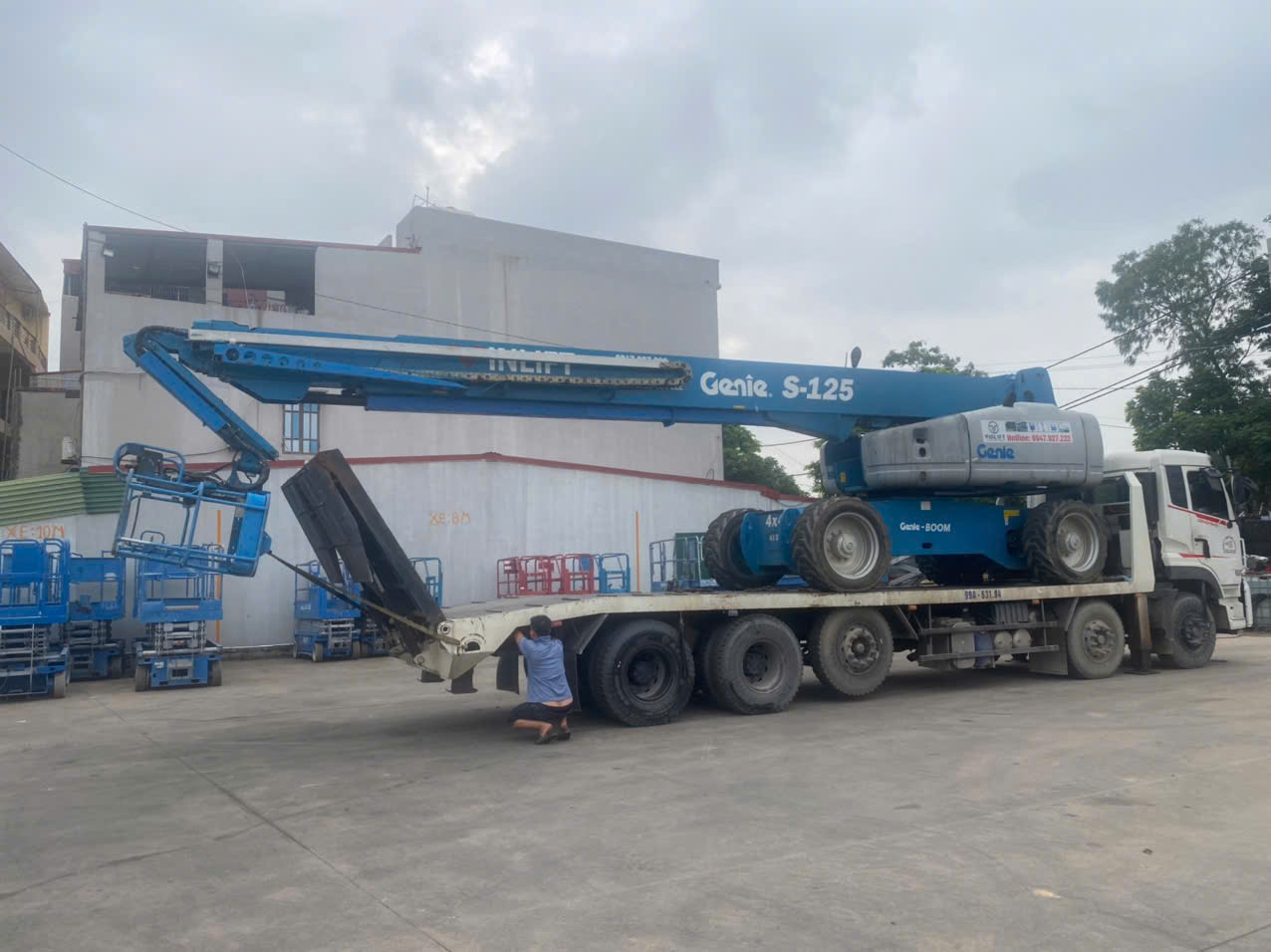 Bán Và Cho Thuê Xe Nâng Người Tại Hải Phòng