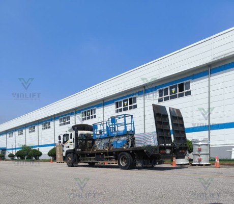 Thuê Xe Nâng Hàng Và Xe Nâng Người Tại Kcn Đồng Văn 2