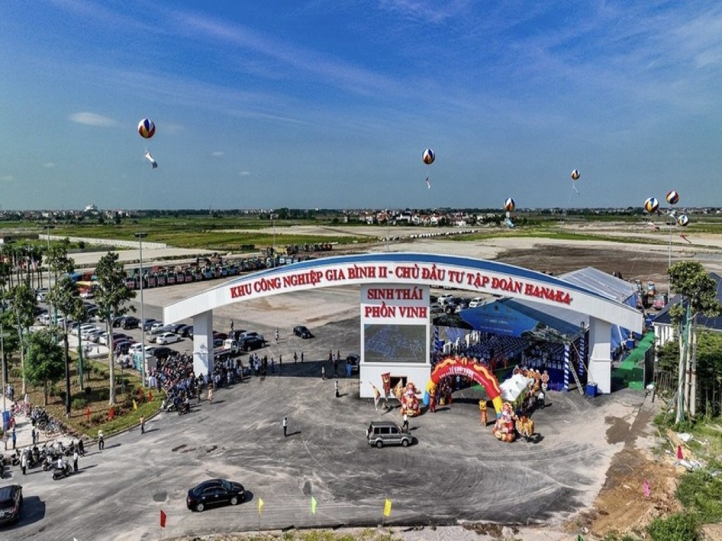 Tập đoàn Hanaka: Khởi công dự án Khu công nghiệp Gia Bình II tại Bắc  Ninh-Tin tức sự kiện