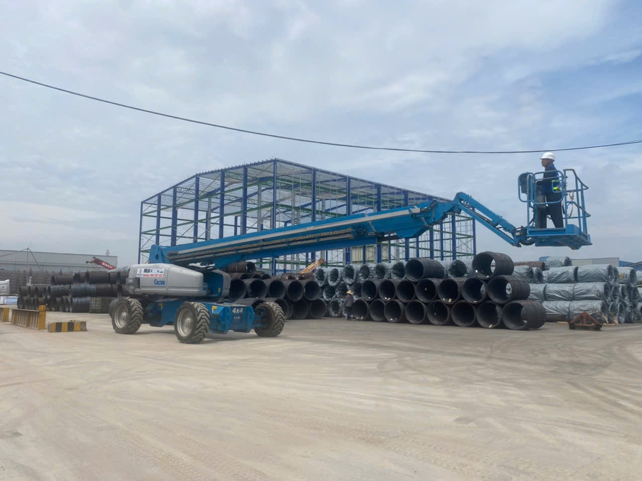 Dịch Vụ Thuê Xe Nâng Người ở Hải Phòng