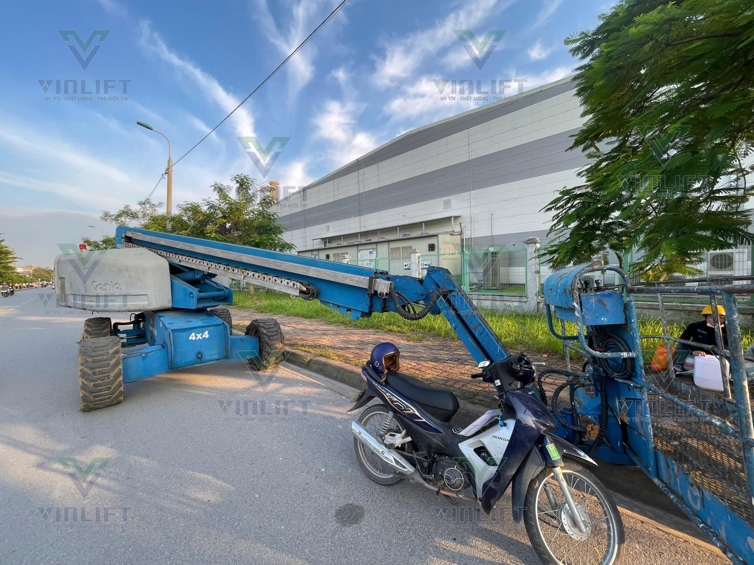 Thuê Xe Nâng Người Tại Kcn Thái Hà Ninh Bình
