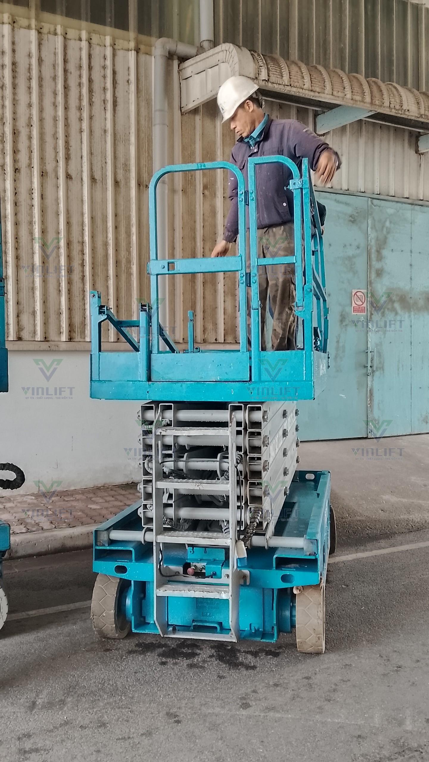 Cơ Cấu Chữ X Trong Hệ Thống Nâng Của Xe Nâng Người Hiệu Quả Và Thực Tế