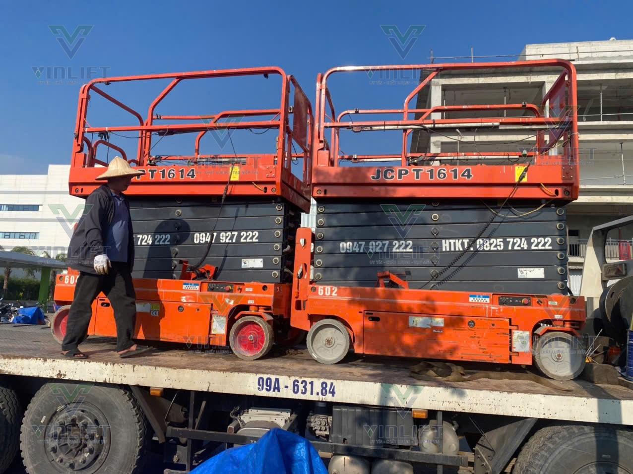 Dịch Vụ Cho Thuê Xe Nâng Người Kcn Nam Sơn Hạp Lĩnh Uy Tín Vinlift