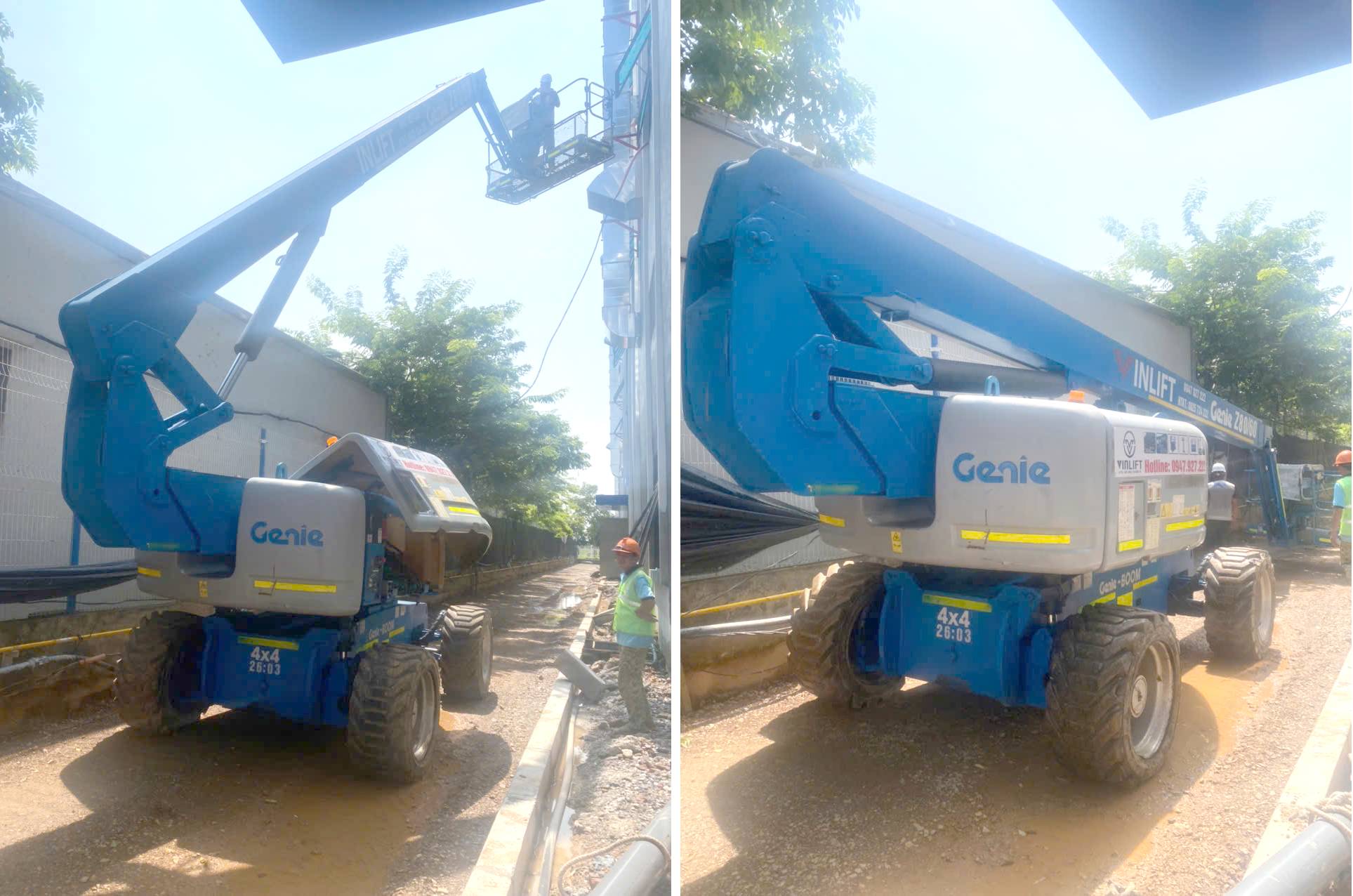 Cho Thuê Xe Nâng Người Hạp Lĩnh Giá Rẻ Giao Xe Nhanh 24/7