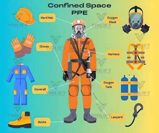 Trang bị bảo hộ cá nhân (PPE) an toàn khi làm việc với hóa chất