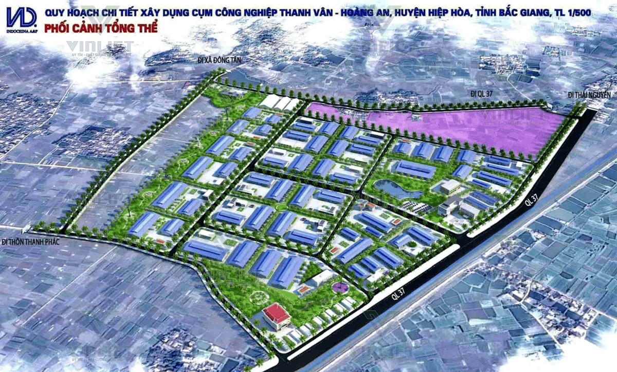 Bắc Ninh đầu Tư Hơn 654 Tỷ đồng Thành Lập Cụm Công Nghiệp Thanh Vân Hoàng An