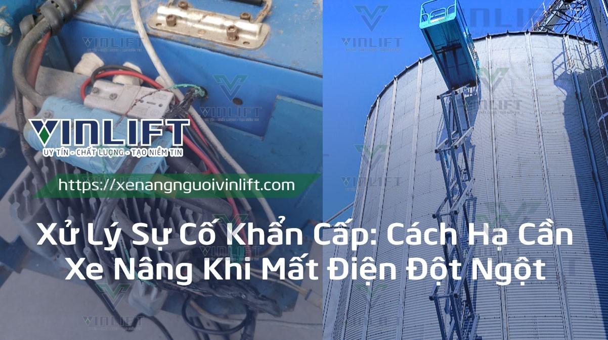 Xử Lý Sự Cố Khẩn Cấp: Cách Hạ Cần Xe Nâng Khi Mất Điện Đột Ngột